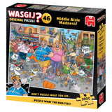 Puslespil Wasgij Original 46 Middle Aisle Madness! 1000 brikker