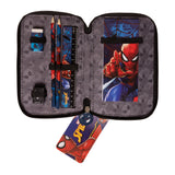 Spiderman penalhus med to rum, inkl. fyld