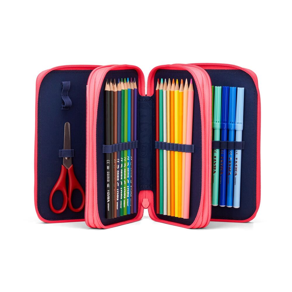 Penalhus Ergobag Maxi 3-DELT M/INDHOLD Pearl DiveBear