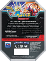 Pokemon Tin Summer EX Slashing Legends ass.