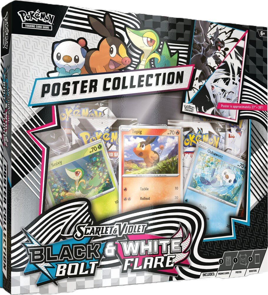 Pokemon Poster Coll SV10.5 Black Bolt & White Flare