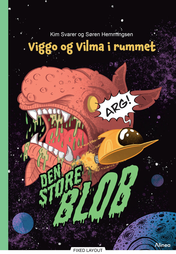 Viggo og Vilma i rummet - Den store Blob, Grøn Læseklub