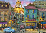 Puslespil The streets of Paris 1000 brikker