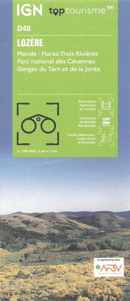 TOP100: D48: Lozère - Mende - Florac-Trois-Rivieres Parc national des Cevennes Gorges du Tarn et de la Jonte
