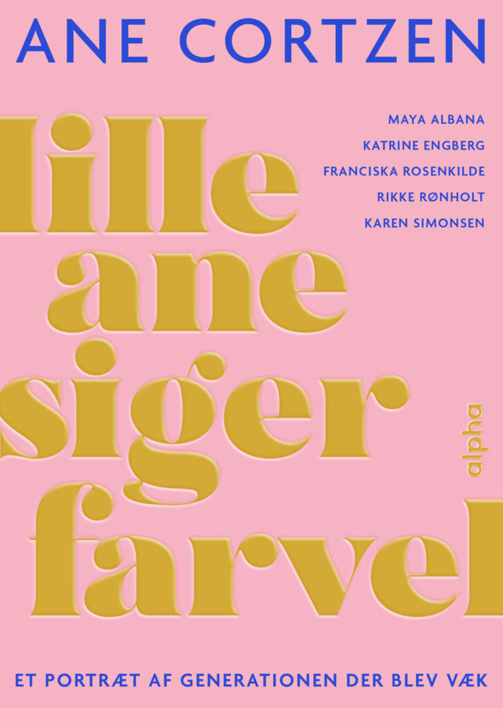 Lille Ane siger farvel