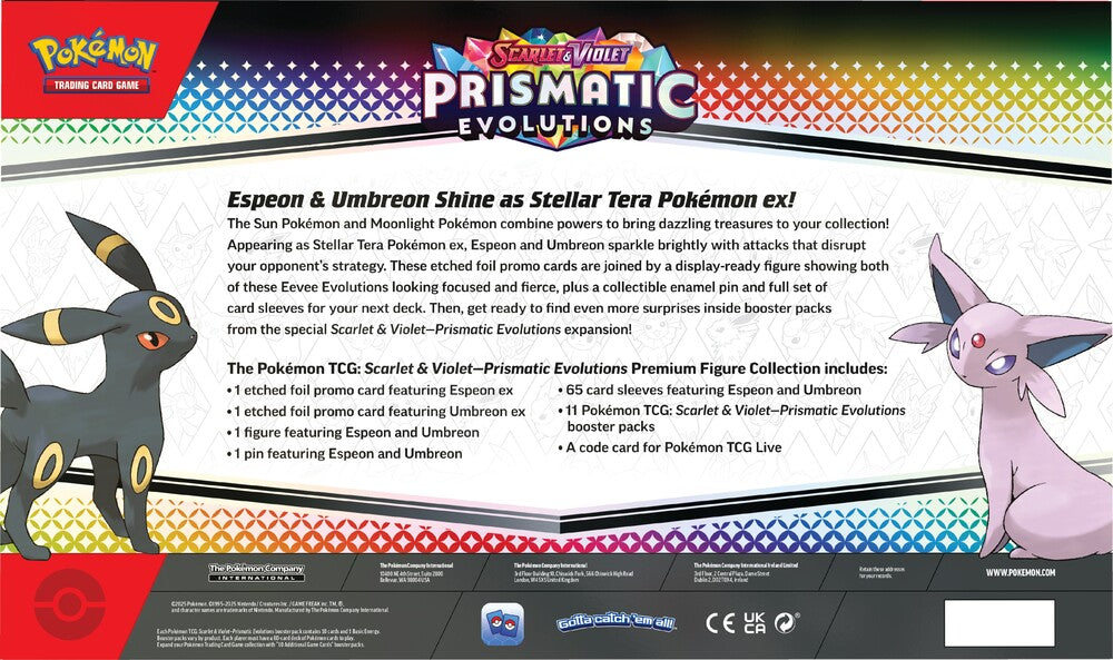 Pokemon Box Premium Figure Coll SV8.5 Prismatic Evolution