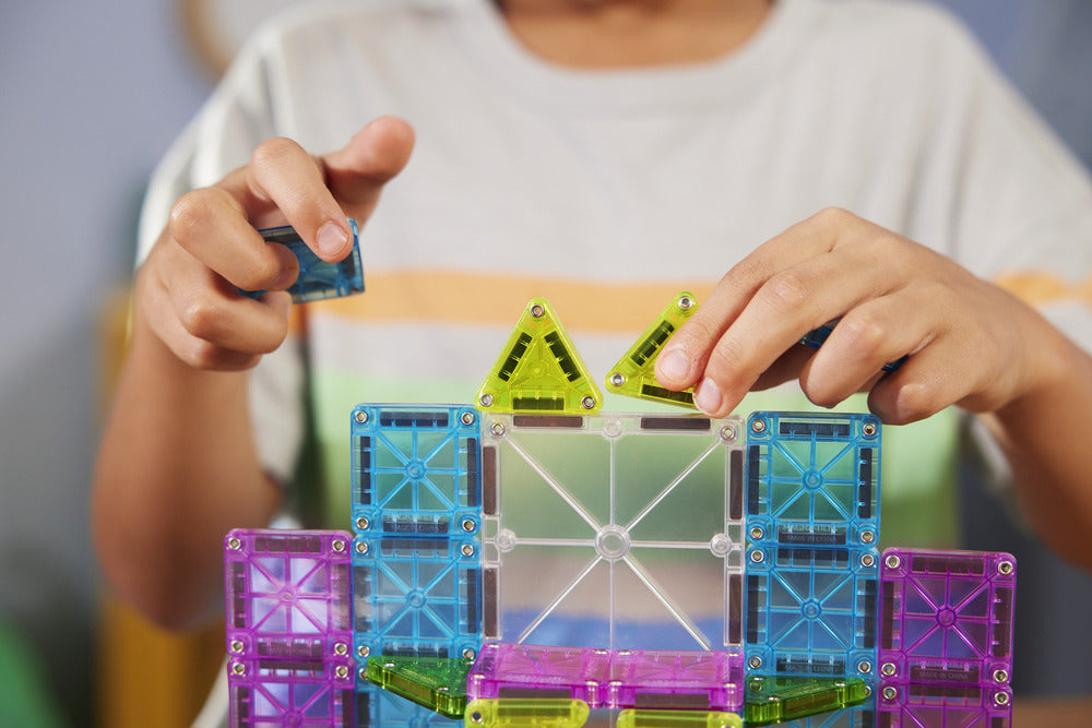 MAGNA-TILES® microMAGS Deluxe rejsesæt i æske, 55 dele