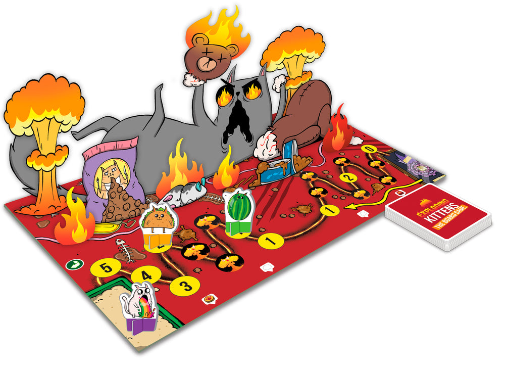 Exploding Kittens The Board Game Nordic
