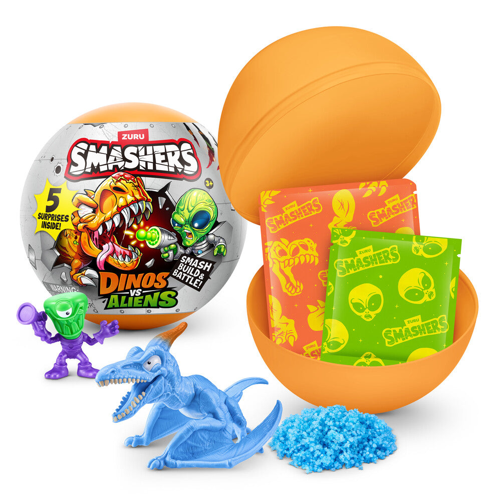 SMASHERS DINO vs aliens ass