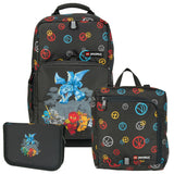 Skoletaskesæt Optimo LEGO NINJAGO Ninja Skills 20,5L