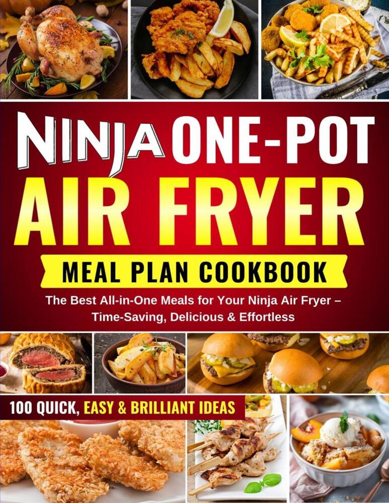 NINJA ONE POT  AIR FRYER  MEAL PLAN COOKBOOK