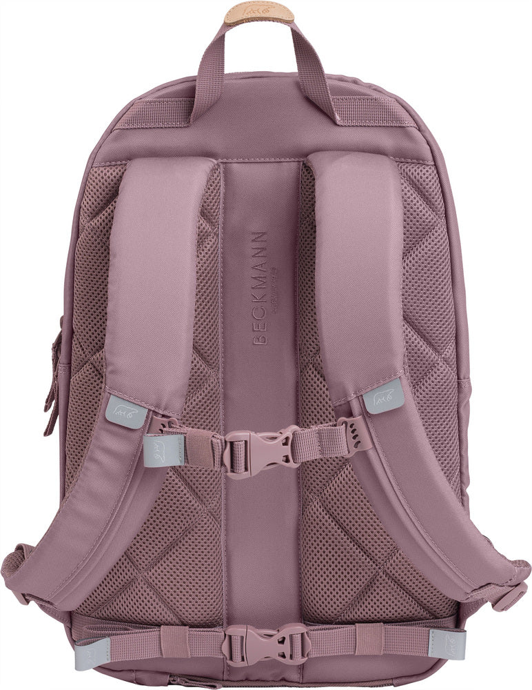 Skoletaske Beckmann Urban midi 26 liter Purple Rose
