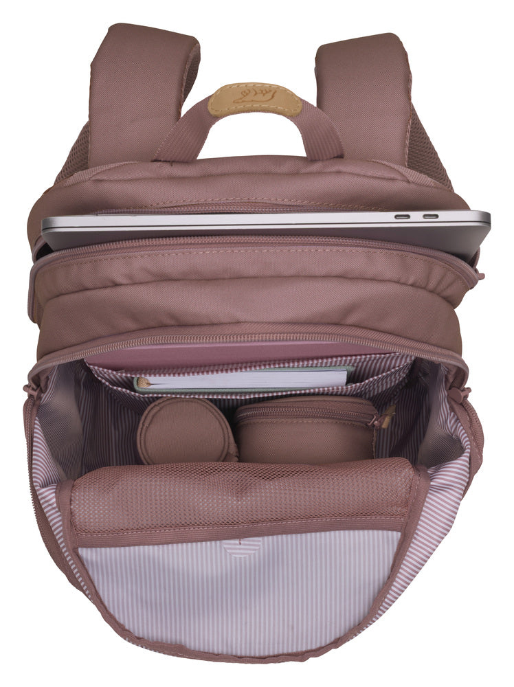 Skoletaske Beckmann Urban midi 26 liter Purple Rose