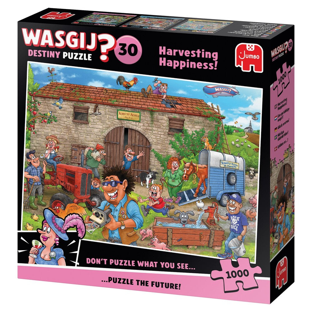 Puslespil Wasgij Destiny 30 Harvesting Happiness! 1000 brikker
