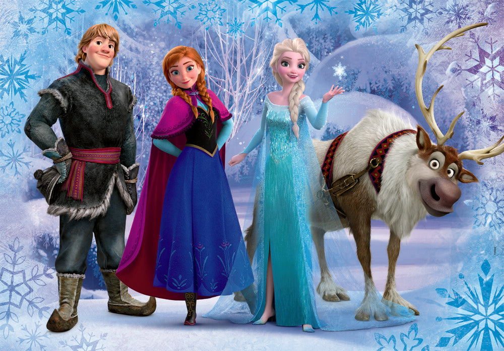 Puslespil Frozen 2x20 brikker