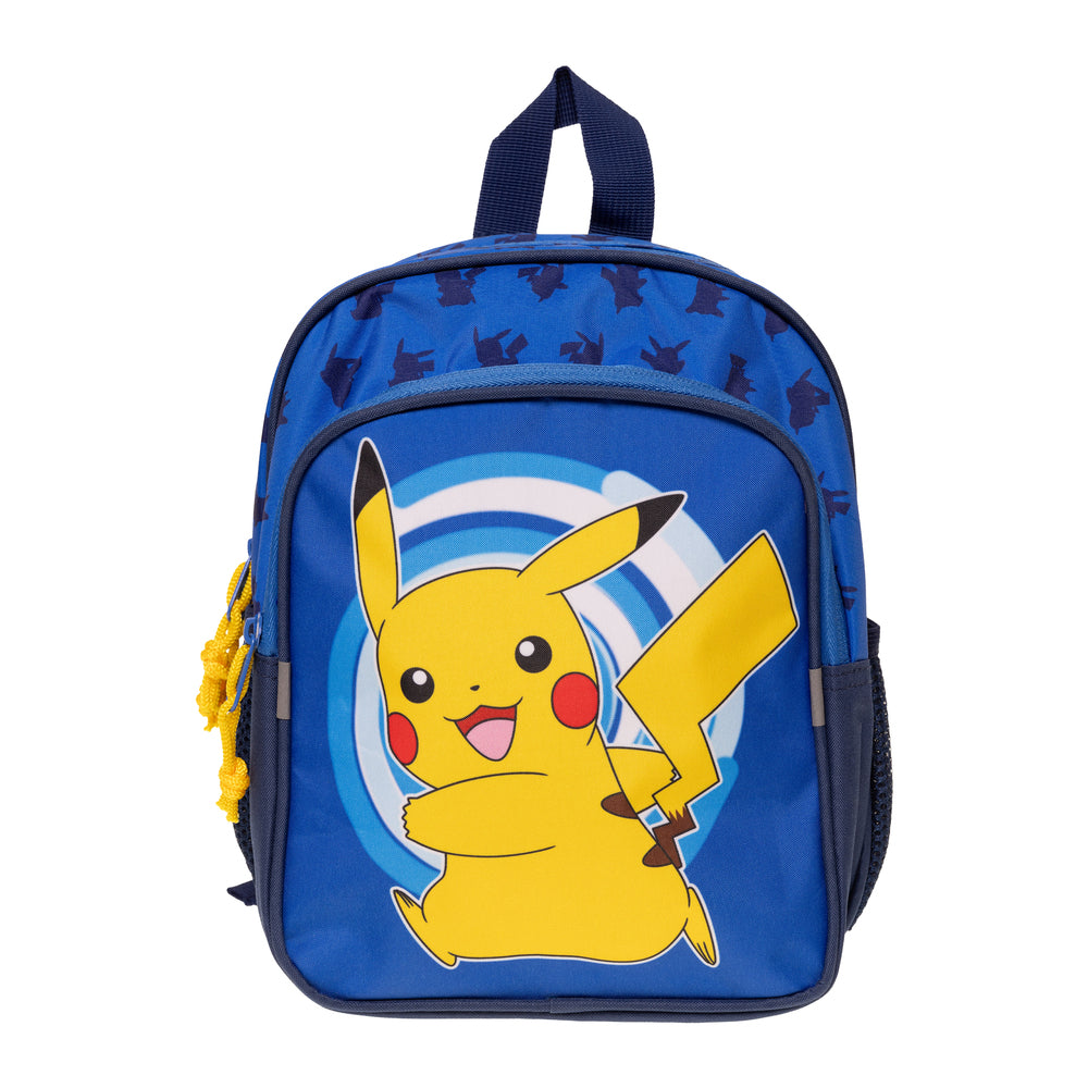 Pokémon lille rygsæk med front lommer og 2 mesh side lommer