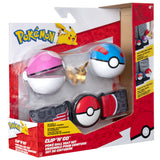 Pokemon clip n go belt set Eevee