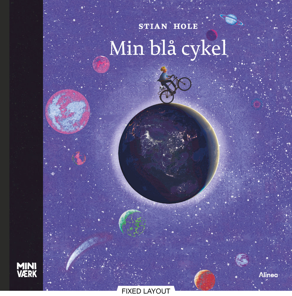 Min blå cykel