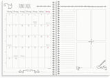 Mayland STUDIEKALENDER 26/27 A5 DOODLE I M/UGEopslag
