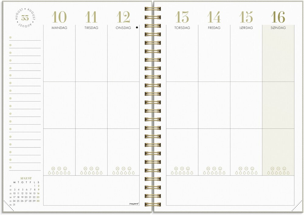 Mayland Studiekalender 26/27 Life Planner Essentials A5