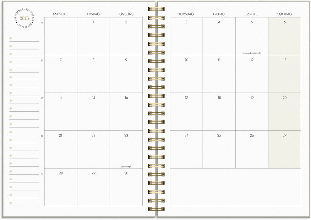 Mayland Studiekalender 26/27 Life Planner Essentials A5
