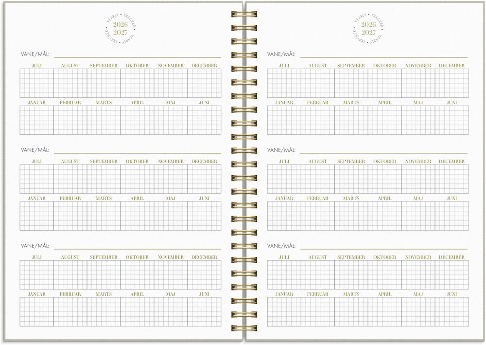 Mayland Studiekalender 26/27 Life Planner Essentials A5