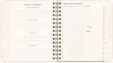 LIFE PLANNER 26/27 MAYLAND PASTEL FLOWERS UGE TVÆRFORMAT