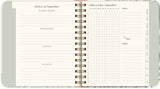 LIFE PLANNER 26/27 MAYLAND DECOR GREEN FLOW UGE TVÆRFORMAT