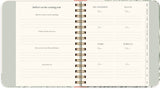 LIFE PLANNER 26/27 MAYLAND DECOR GREEN FLOW UGE TVÆRFORMAT