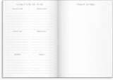 Studiekalender 26/27 MAYLAND A5 Uge Højformat Beige Engelsk