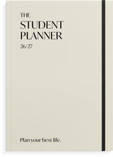 Studiekalender 26/27 MAYLAND A5 Uge Højformat Beige Engelsk