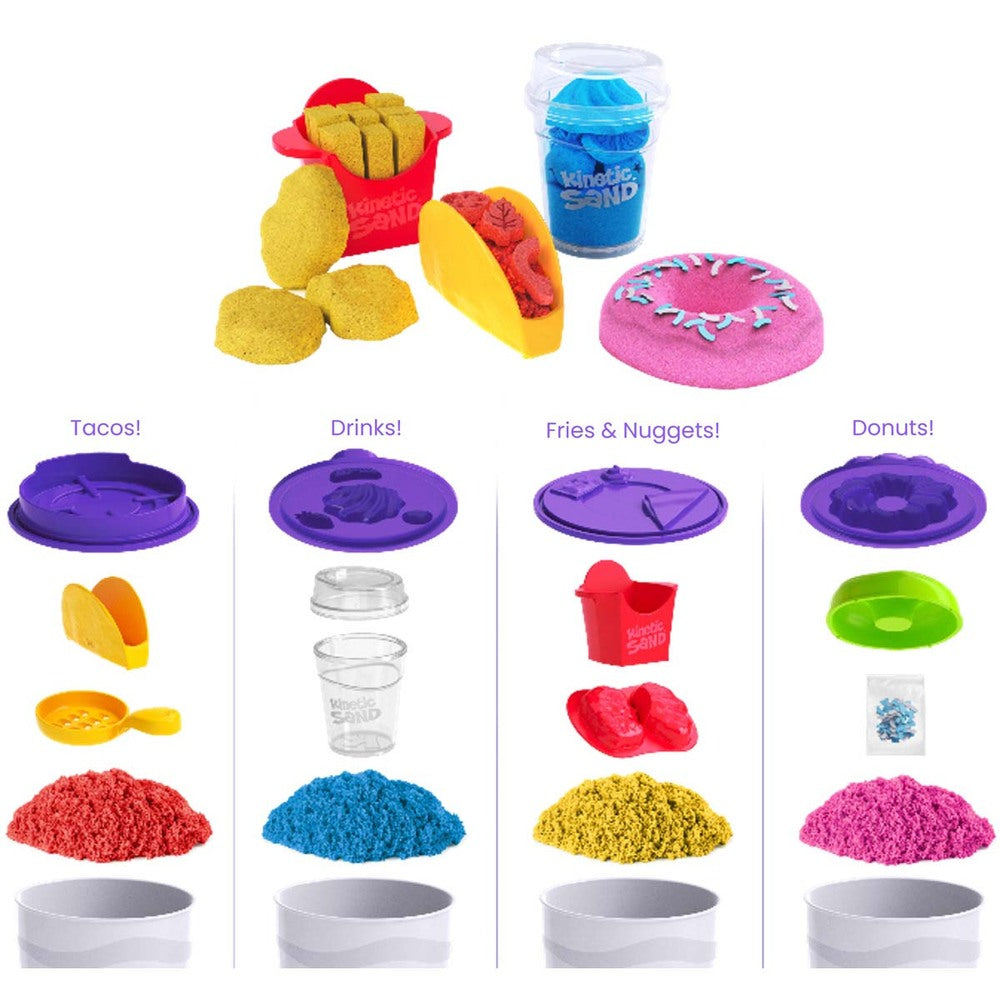 Kinetic Sand Lækre Godter Overraskelser ass