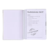 STUDIEKALENDER 2026/27 STOR 2 I 1 DAG BOGMÆRKE STICKERS