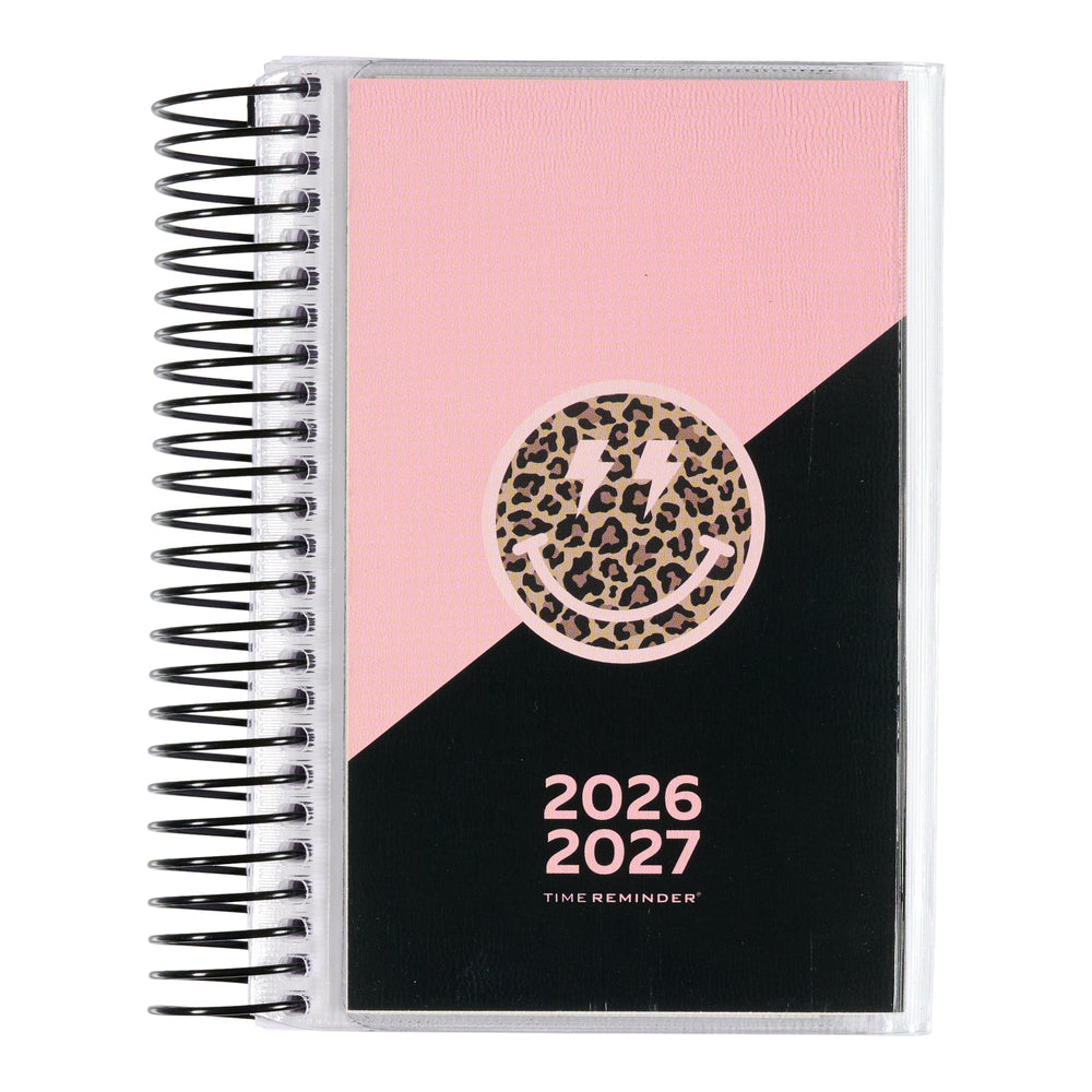 STUDIEKALENDER 2026/27 MINI 2I1 DAG M/KLAP BOGMÆRKE STICKERS