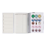 STUDIEKALENDER 2026/27 STOR 2I1 DAG M/KLAP BOGMÆRK STICKERS