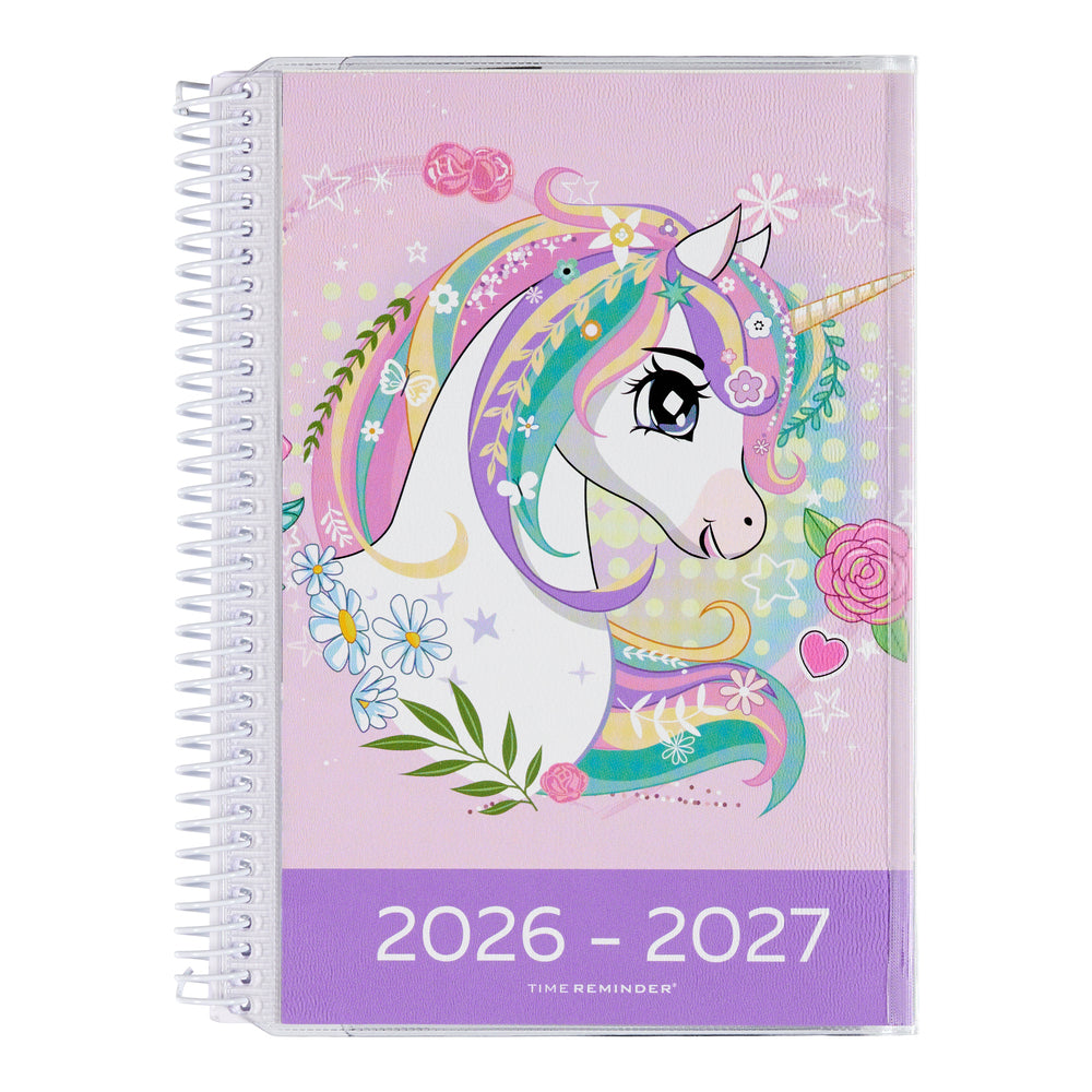 LEKTIEKALENDER 2026/27 4 I 1 UGEOPSLAG M/NOTATSIDE M/2KLAPPE