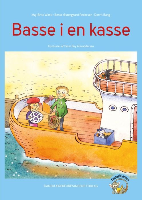 Basse i en kasse.