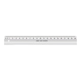 Lineal Linex klar plast 20cm 1020m