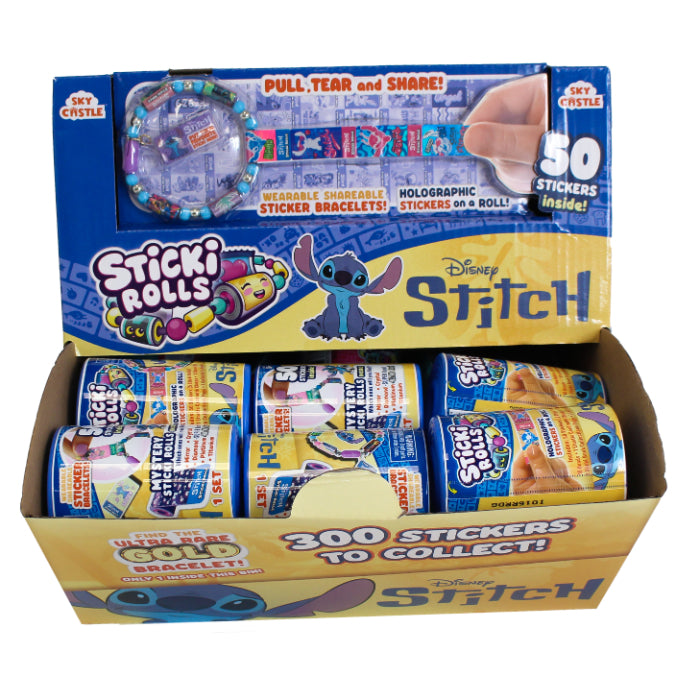 STICKI ROLLS STICKI BAND CAPSULE STITCH ASST