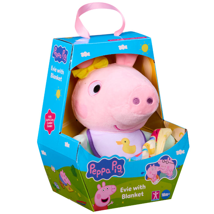 PEPPA PIG Gurli gris PLUSH BLANKET EVIE