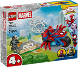 11206 LEGO Spidey på sin motorcykel mod Rhino