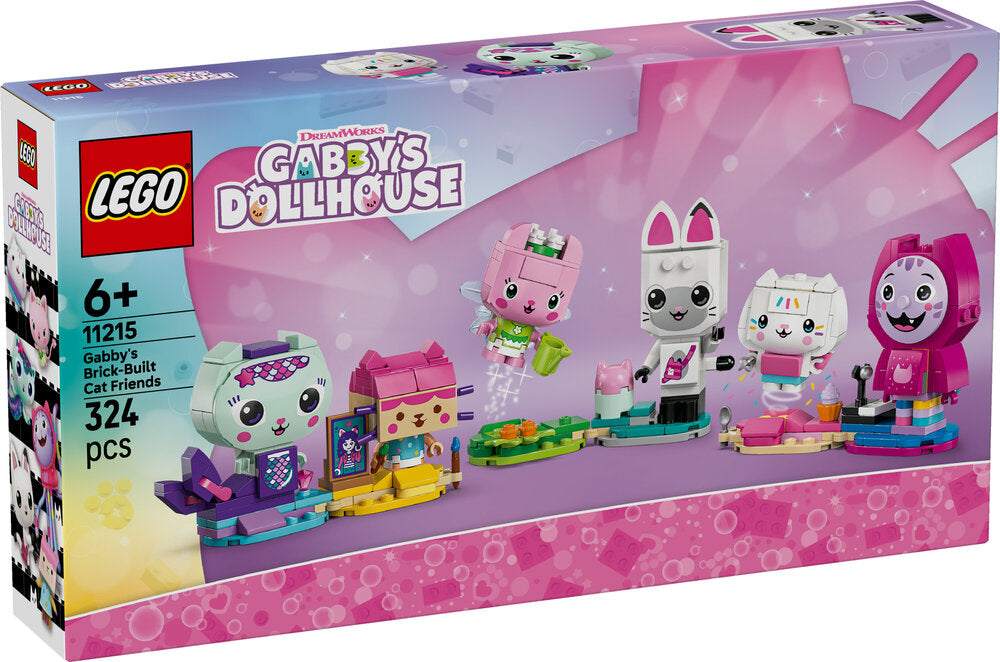 11215 LEGO Gabby's Dollhouse Gabbys klodsbyggede kattevenner