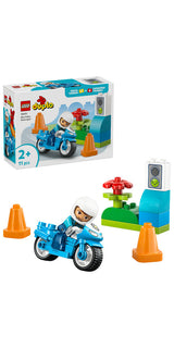 10471 LEGO DUPLO Town Blå politimotorcykel