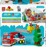 10473 LEGO DUPLO Town Brandbil med slange og brandmand