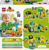 10475 LEGO DUPLO Town 3-i-1 Entreprenørmaskiner