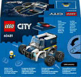 60481 LEGO City Motorer – Politivogn