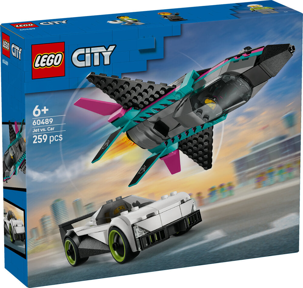 60489 LEGO City Jetfly mod racerbil