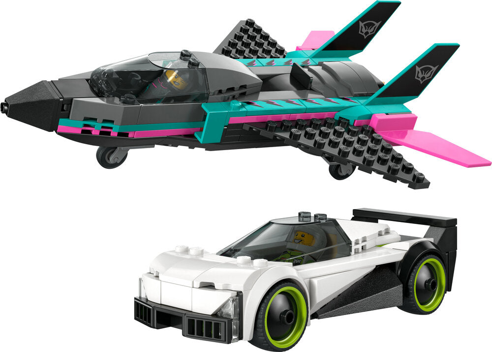 60489 LEGO City Jetfly mod racerbil