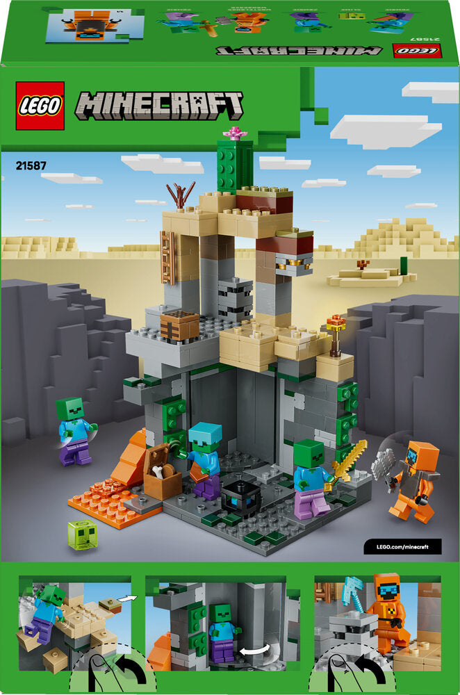 D2 21587 LEGO Minecraft Zombie-fangekælder