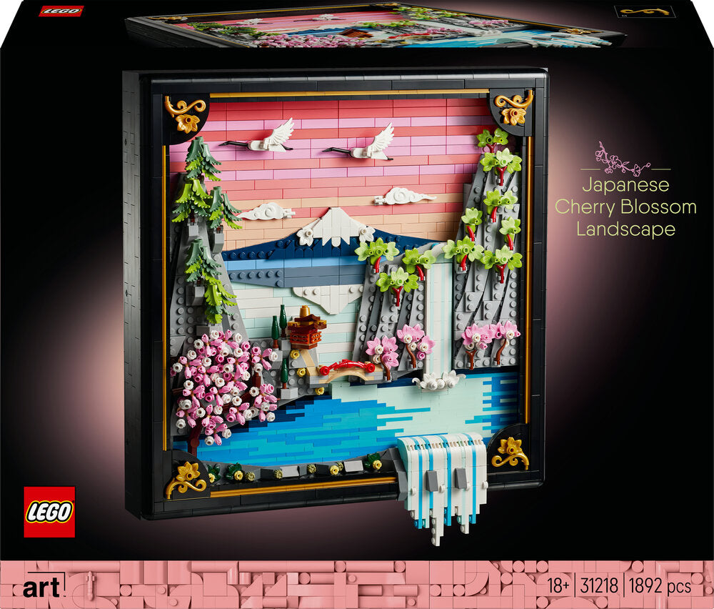 D2 31218 LEGO ART Japansk landskab med kirsebærblomster